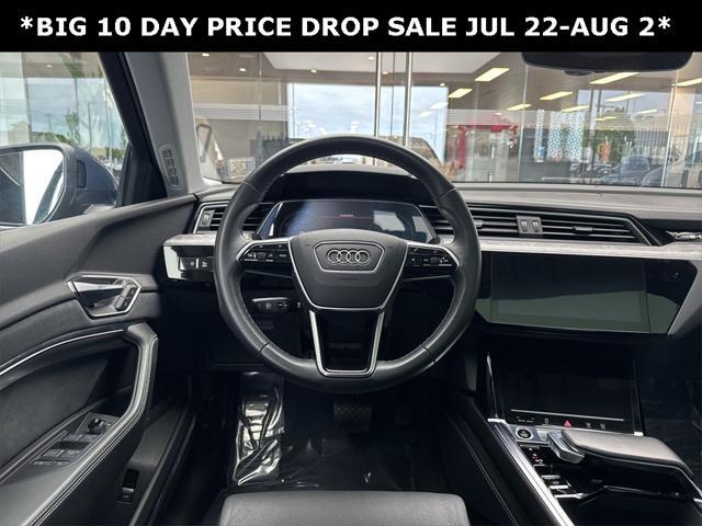 used 2022 Audi e-tron Sportback car, priced at $39,987