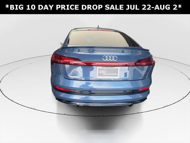 used 2022 Audi e-tron Sportback car, priced at $39,987