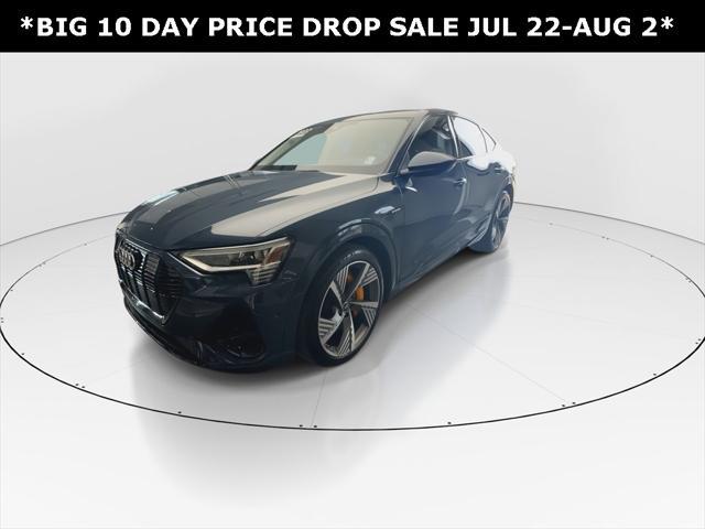 used 2022 Audi e-tron Sportback car, priced at $39,987