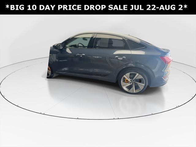 used 2022 Audi e-tron Sportback car, priced at $39,987