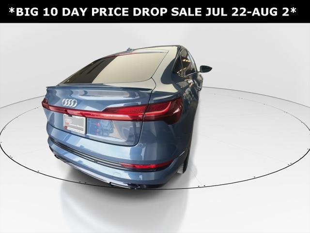 used 2022 Audi e-tron Sportback car, priced at $39,987