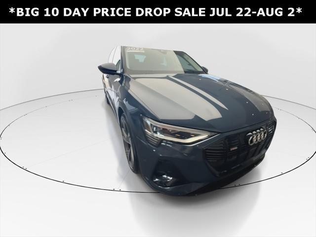 used 2022 Audi e-tron Sportback car, priced at $39,987