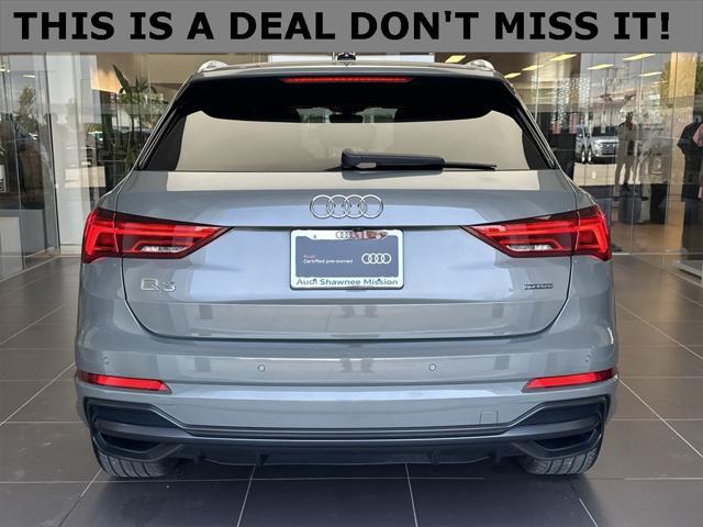 used 2021 Audi Q3 car, priced at $29,587