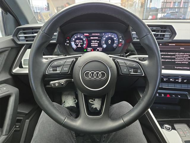 used 2024 Audi A3 car, priced at $34,000