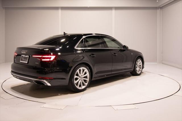 used 2019 Audi A4 car, priced at $25,000