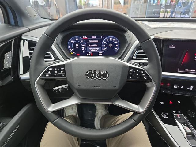 new 2025 Audi Q4 e-tron car, priced at $66,355
