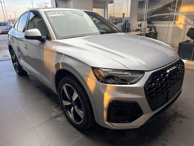 used 2022 Audi Q5 car, priced at $43,900