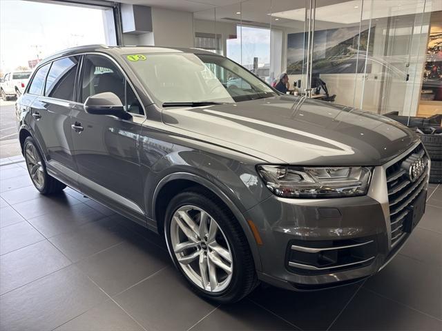 used 2018 Audi Q7 car, priced at $26,000