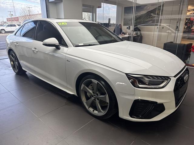 used 2021 Audi A4 car, priced at $31,000