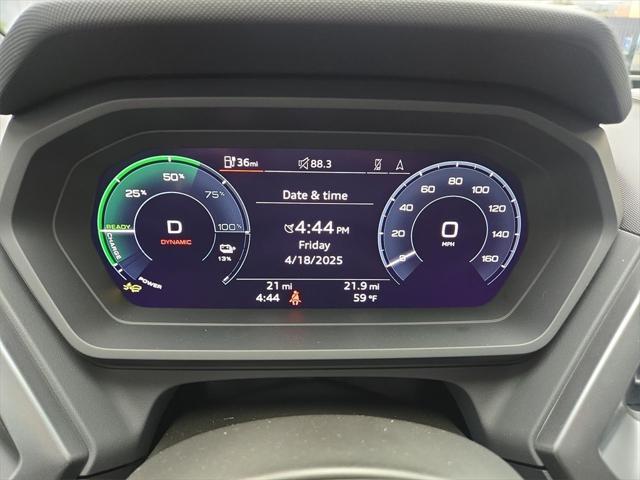 new 2025 Audi Q4 e-tron car, priced at $65,150