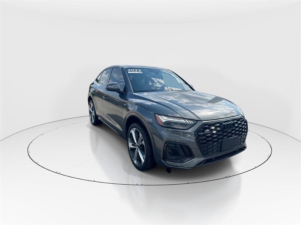 used 2022 Audi Q5 car, priced at $36,987