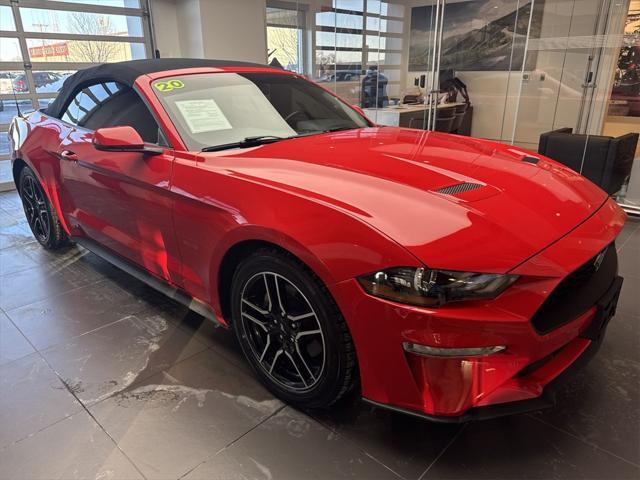 used 2020 Ford Mustang car, priced at $20,587