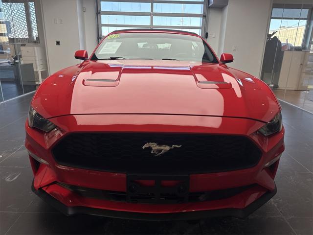 used 2020 Ford Mustang car, priced at $20,587