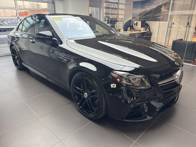 used 2018 Mercedes-Benz AMG E 63 car, priced at $51,587