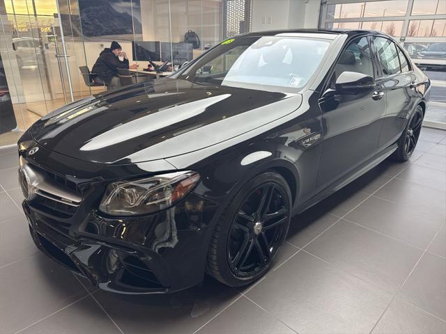 used 2018 Mercedes-Benz AMG E 63 car, priced at $51,587