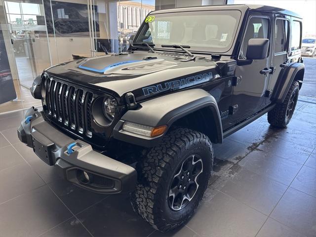 used 2022 Jeep Wrangler Unlimited 4xe car, priced at $35,587