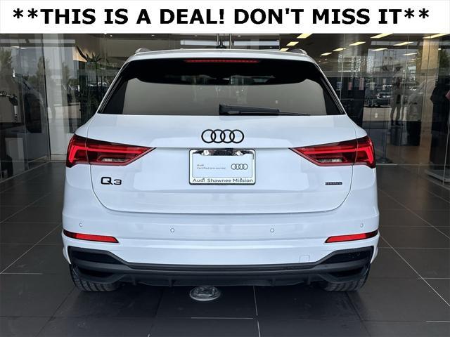 used 2023 Audi Q3 car, priced at $36,587