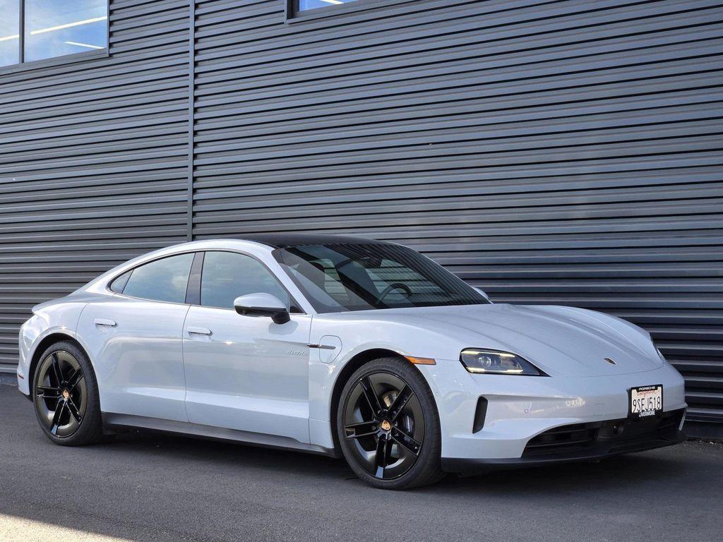 used 2025 Porsche Taycan car, priced at $103,888