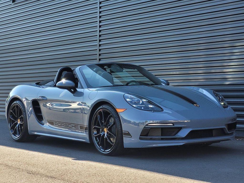 new 2025 Porsche 718 Boxster car, priced at $100,485