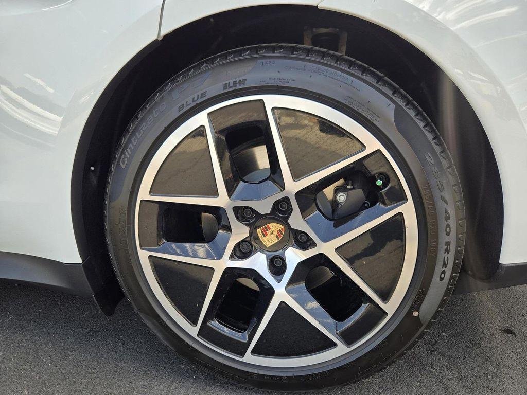 new 2025 Porsche Taycan car, priced at $132,895