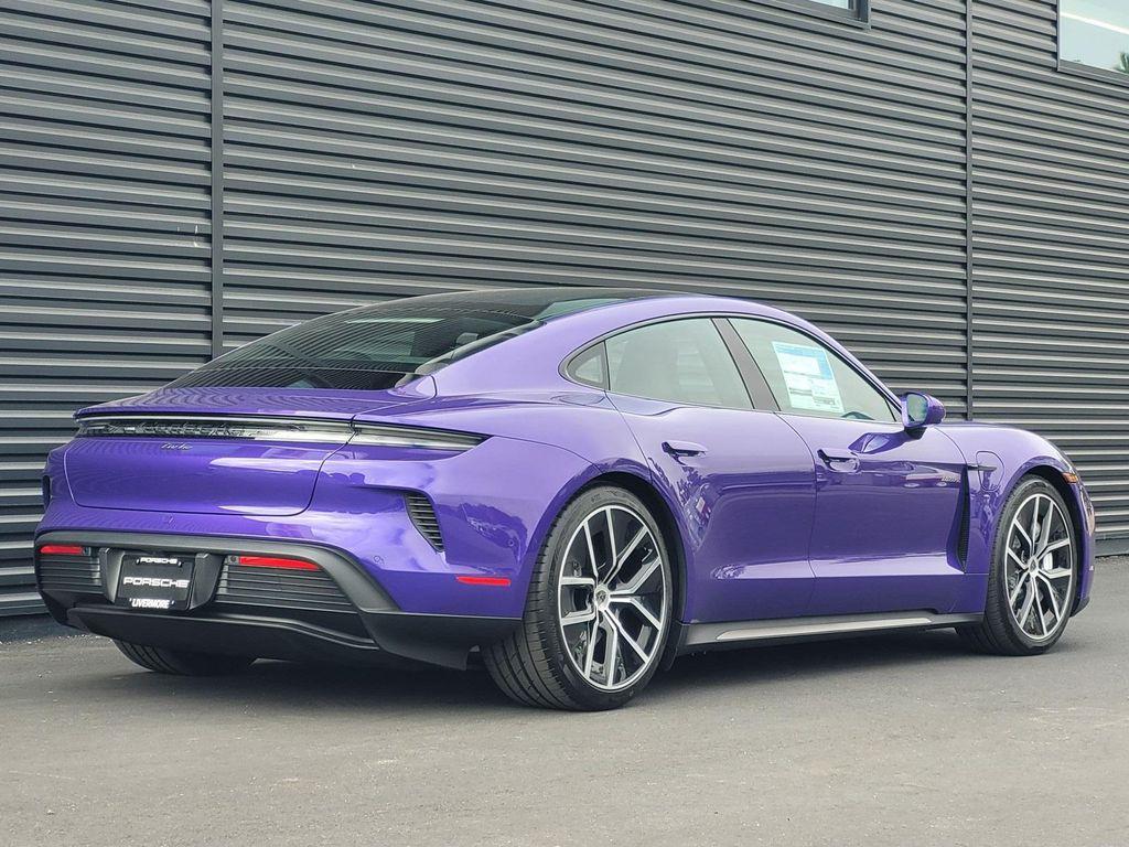new 2025 Porsche Taycan car, priced at $189,805