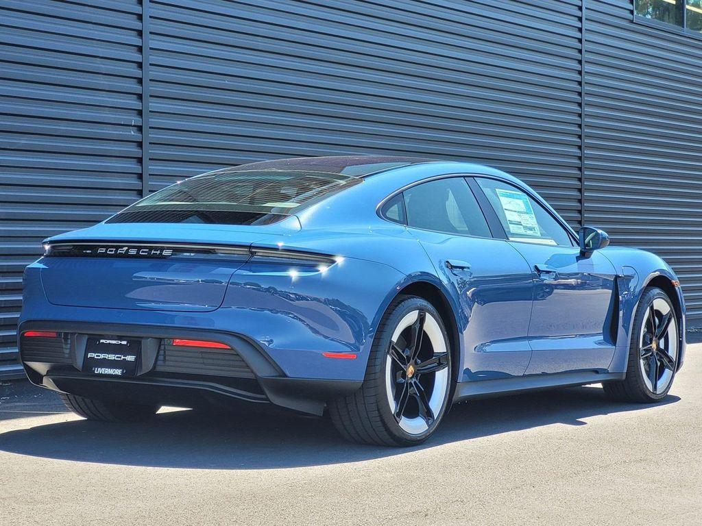 new 2025 Porsche Taycan car, priced at $127,265