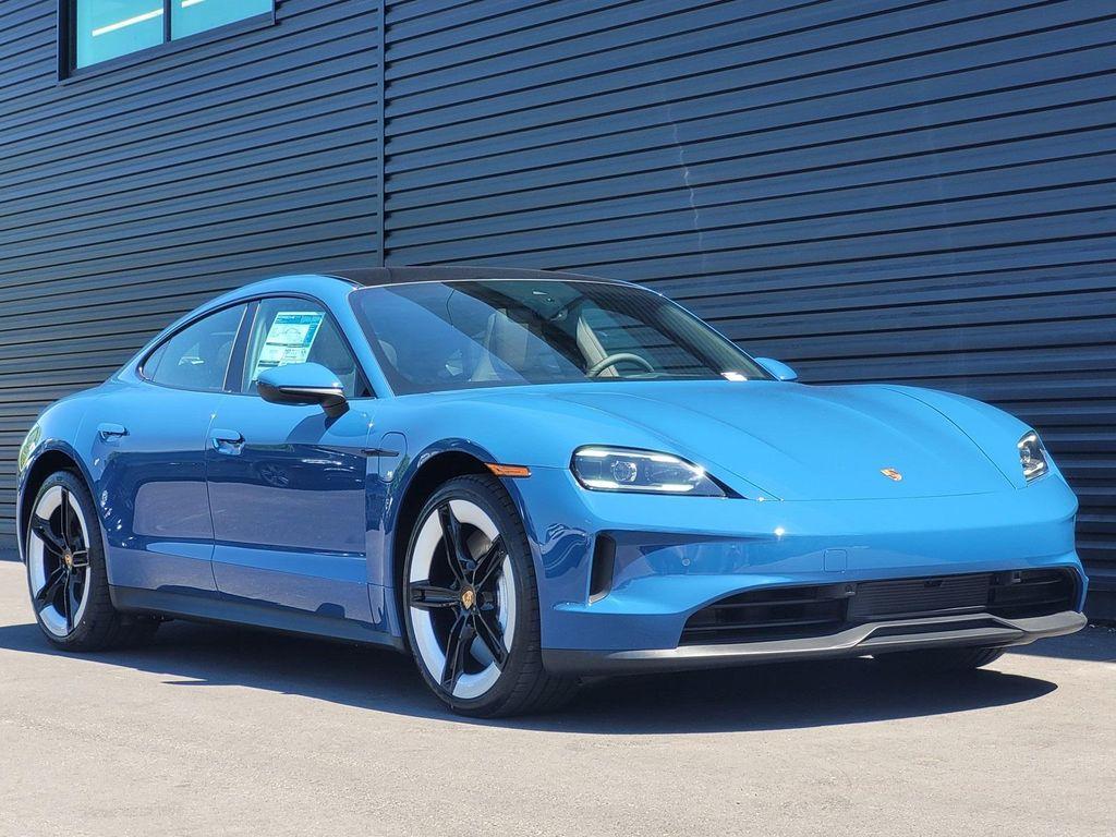 new 2025 Porsche Taycan car, priced at $127,265