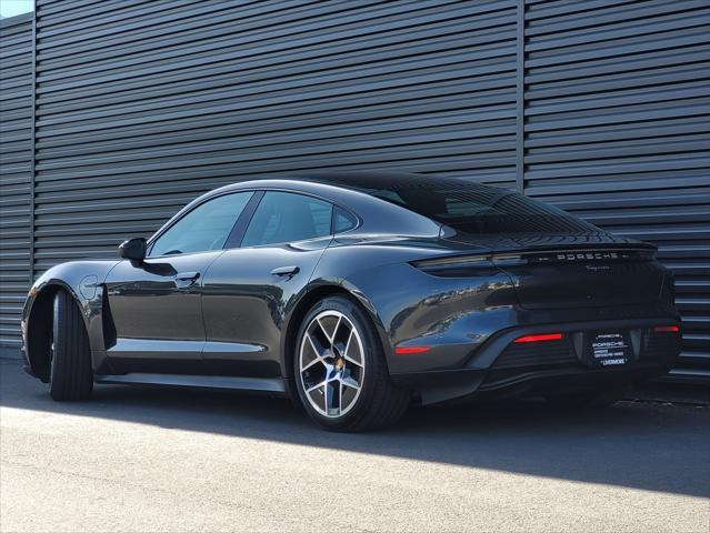used 2025 Porsche Taycan car, priced at $112,998