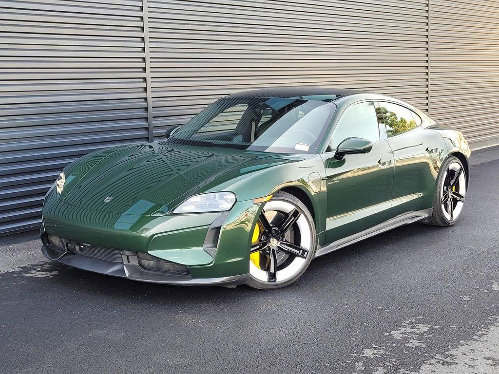 new 2025 Porsche Taycan car, priced at $235,965