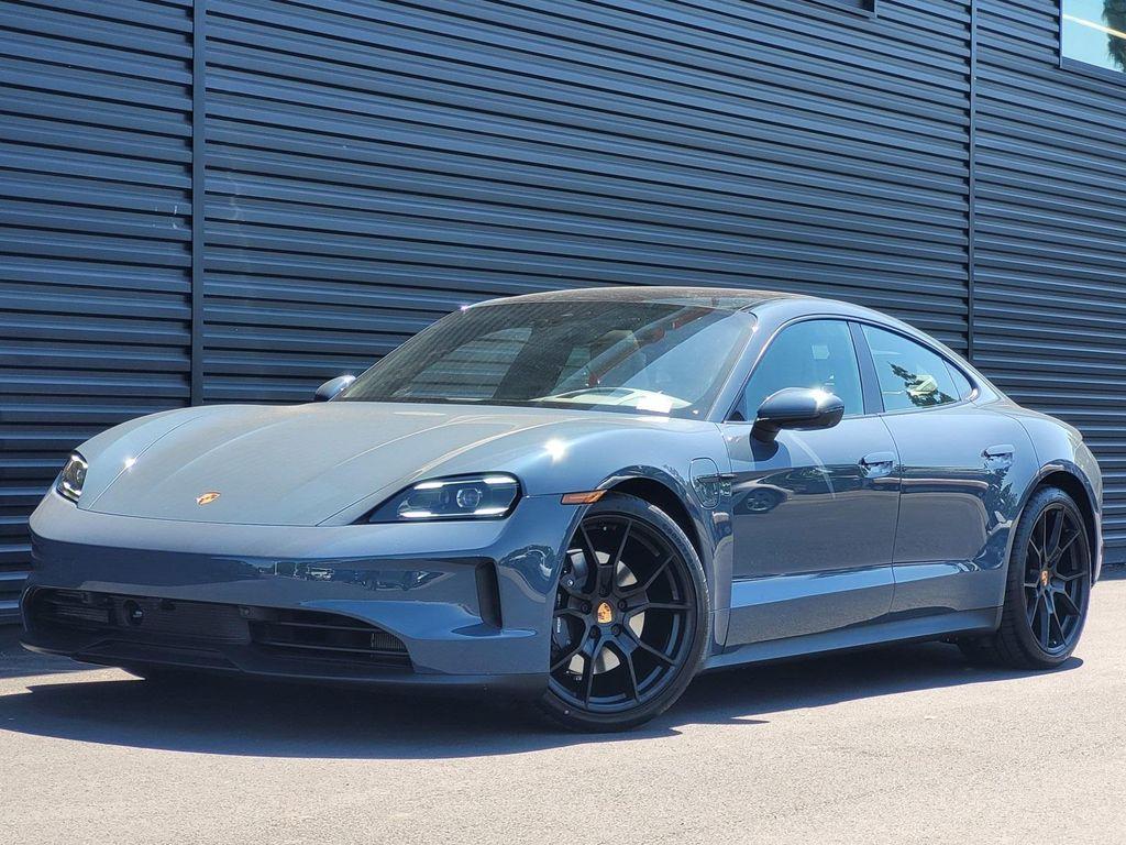 new 2025 Porsche Taycan car, priced at $126,545