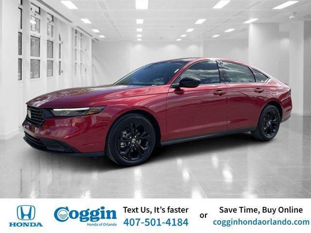 new 2025 Honda Accord car, priced at $31,935