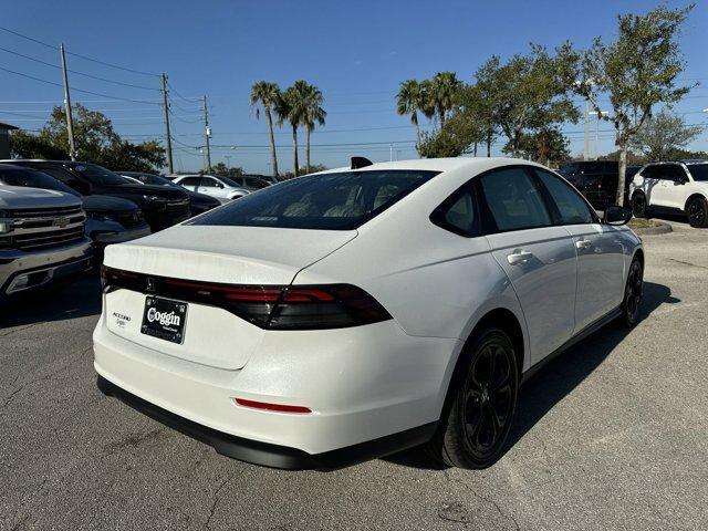 new 2025 Honda Accord car, priced at $31,890