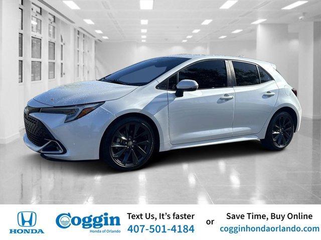 used 2023 Toyota Corolla Hatchback car, priced at $22,676