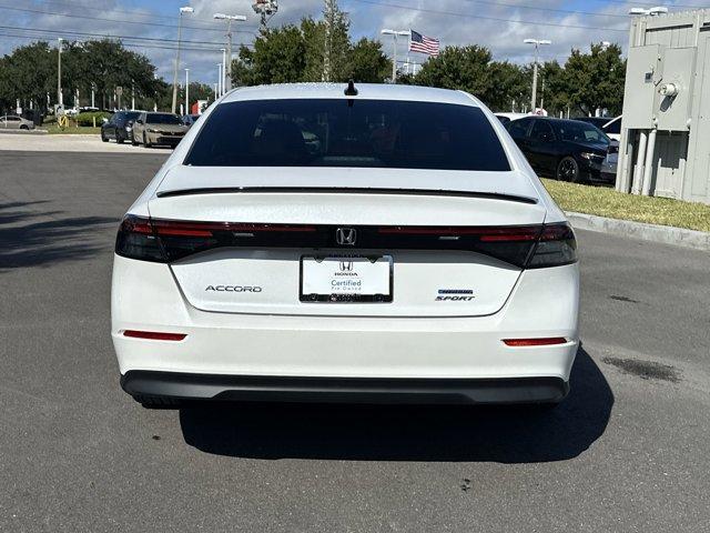 used 2023 Honda Accord Hybrid car, priced at $27,720