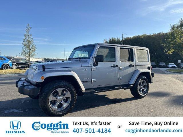 used 2017 Jeep Wrangler Unlimited car, priced at $18,802