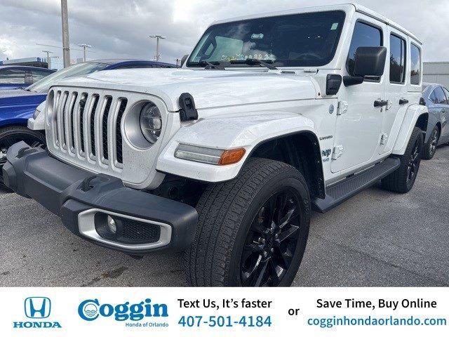 used 2021 Jeep Wrangler Unlimited 4xe car, priced at $31,677