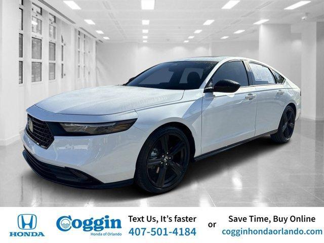 used 2023 Honda Accord Hybrid car, priced at $25,877