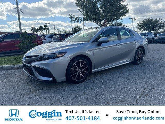 used 2021 Toyota Camry car, priced at $21,260