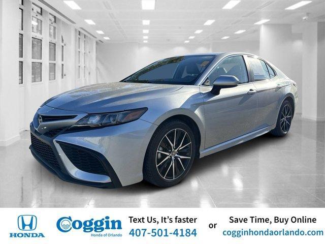 used 2021 Toyota Camry car, priced at $19,127