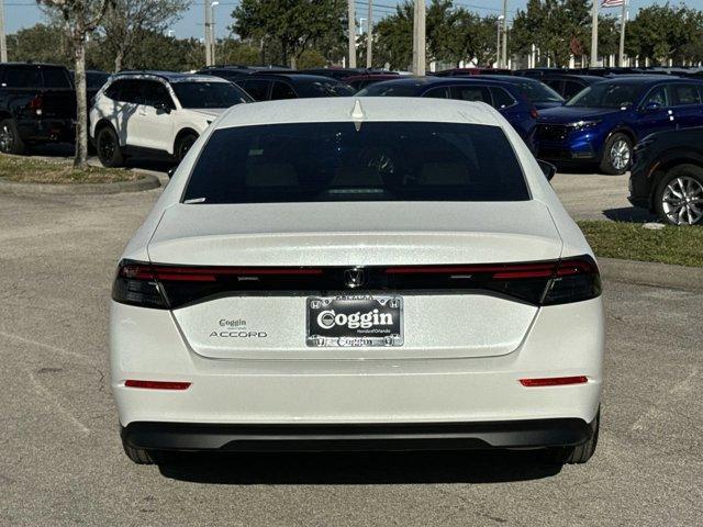 new 2025 Honda Accord car, priced at $29,905