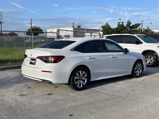 new 2025 Honda Civic car, priced at $25,800