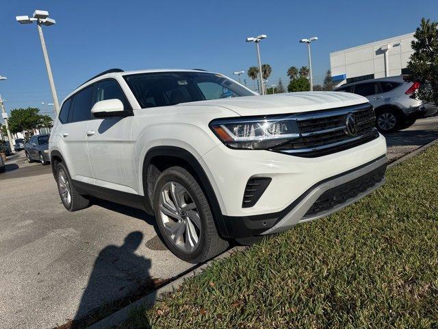 used 2021 Volkswagen Atlas car, priced at $21,574