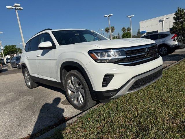 used 2021 Volkswagen Atlas car, priced at $21,574