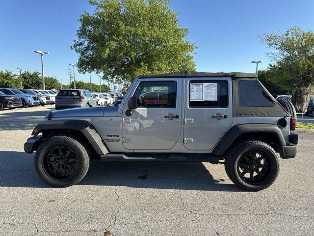 used 2017 Jeep Wrangler Unlimited car, priced at $22,583