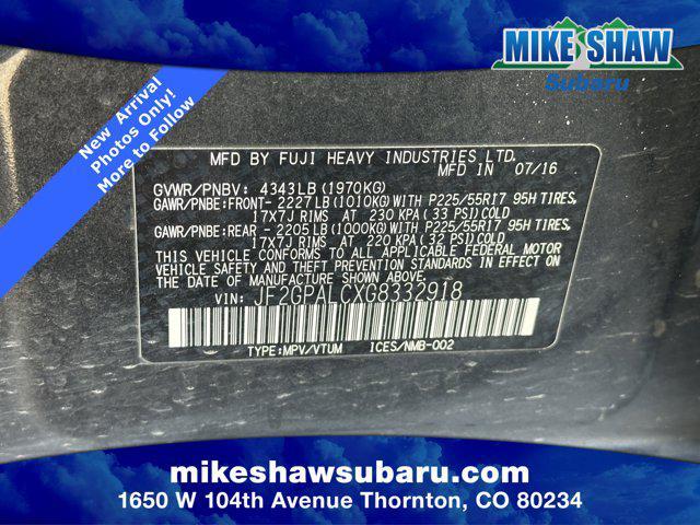 used 2016 Subaru Crosstrek car, priced at $14,595