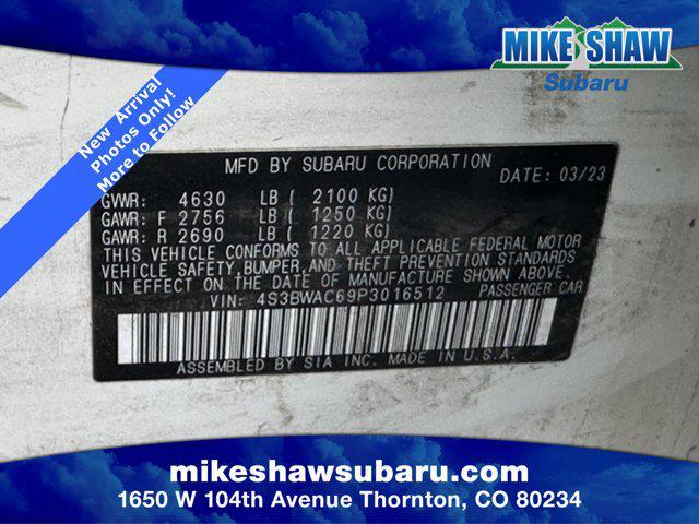 used 2023 Subaru Legacy car, priced at $22,921