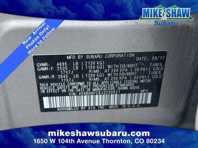 used 2018 Subaru Outback car, priced at $22,437