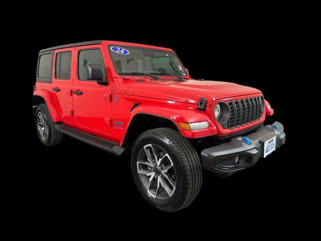 used 2024 Jeep Wrangler 4xe car, priced at $40,027