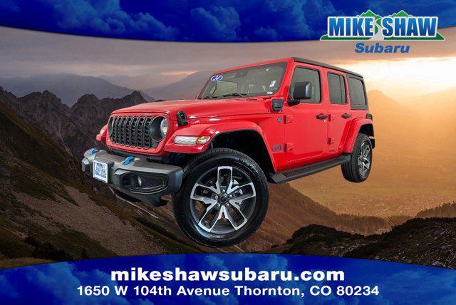 used 2024 Jeep Wrangler 4xe car, priced at $40,027