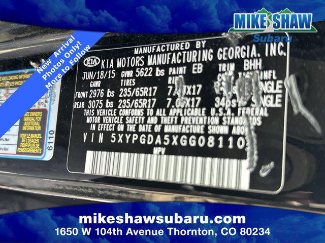 used 2016 Kia Sorento car, priced at $11,496